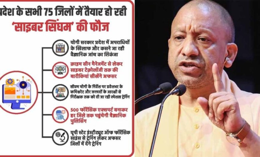 प्रदेश के सभी 75 जिलों में तैयार हो रही ‘साइबर सिंघम’ की फौज
