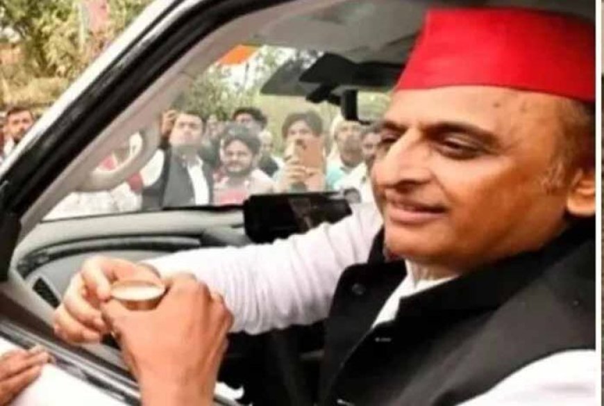 जिस दुकान पर अखिलेश यादव ने पी थी चाय, वहीं खाद्य विभाग का छापा—दुकानदार ने बंद की दुकान