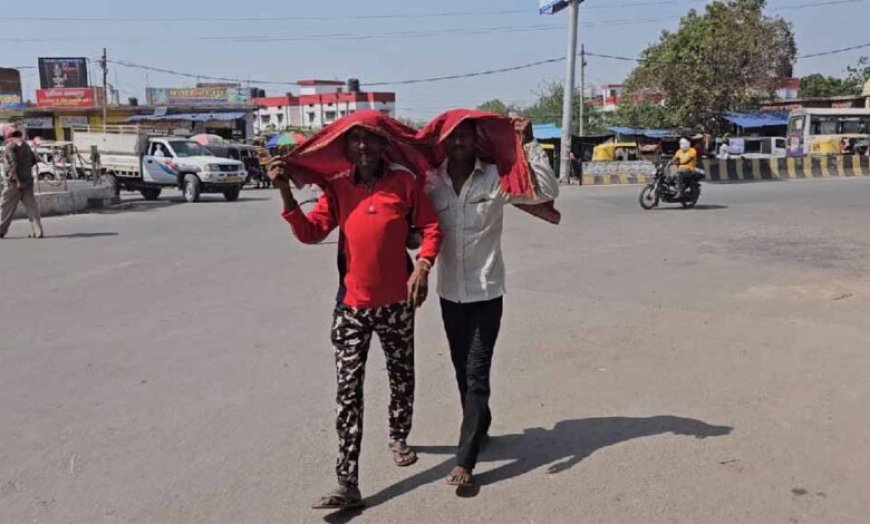 भीषण गर्मी का कहर: भिंड में पारा 43.1°C पहुंचा, लू का अलर्ट जारी—इन 2 बीमारियों का बढ़ा खतरा