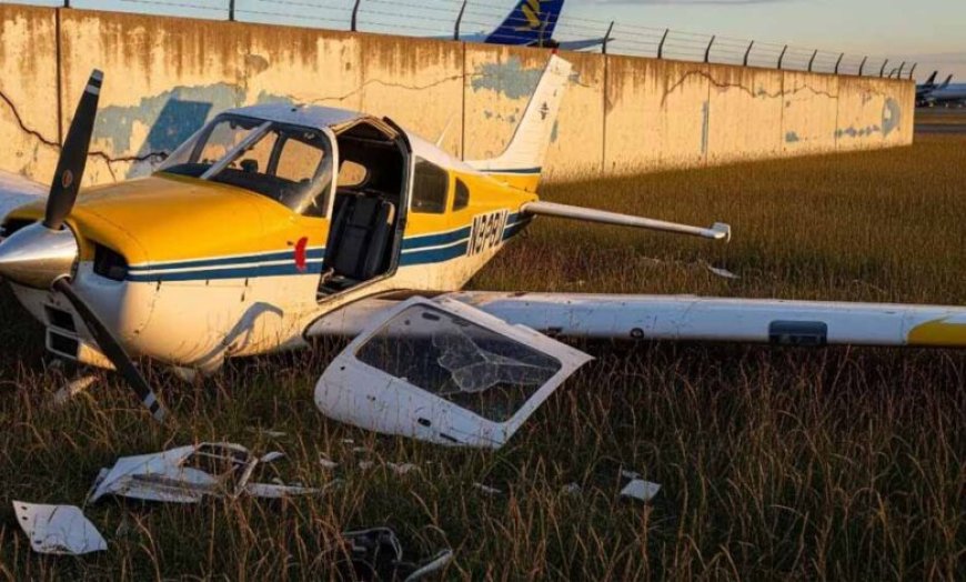 यूपी में बड़ा हादसा टला: लैंडिंग के दौरान रनवे से फिसला प्रशिक्षु विमान, ट्रेनी पायलट बाल-बाल बचीं