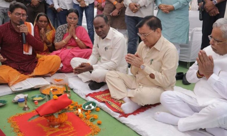 मंत्री लखन लाल के मुख्य आतिथ्य में गोपालपुर में नए औद्योगिक क्षेत्र का हुआ भूमिपूजन