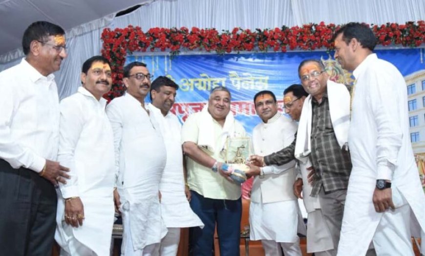 रायपुर : पर्यटन एवं संस्कृति मंत्री राजेश अग्रवाल ने ‘अग्रोहा पैलेस’ का किया भूमिपूजन