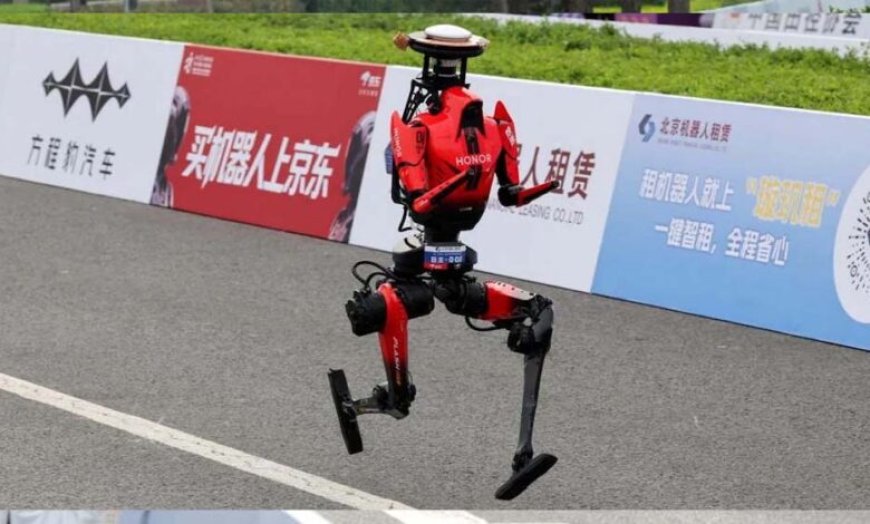 रोबोट ने तोड़ा इंसान का वर्ल्ड रिकॉर्ड, 21 KM की हाफ मैराथन 50 मिनट 26 सेकेंड में पूरी की