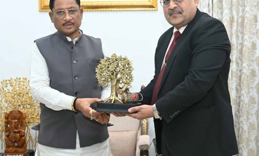 CM साय से IOCL के CGM की मुलाकात, प्रदेश में ईंधन आपूर्ति मजबूत करने पर फोकस