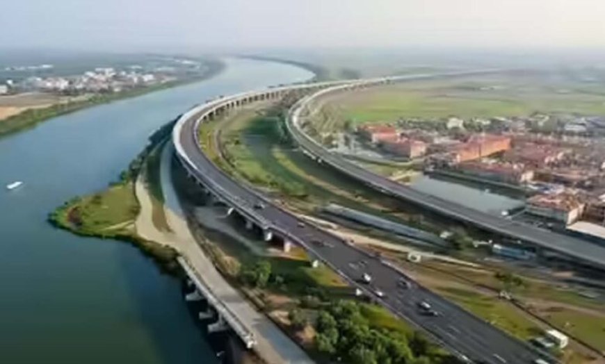 गंगा एक्सप्रेसवे पर 120 किमी/घंटा की रफ्तार से फर्राटा भर सकेंगे वाहन