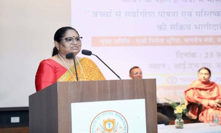 मस्तिष्क विकास के लिए शुरुआती 6 वर्ष और प्रथम 1000 दिन है सबसे महत्वपूर्ण : मंत्री सुश्री भूरिया