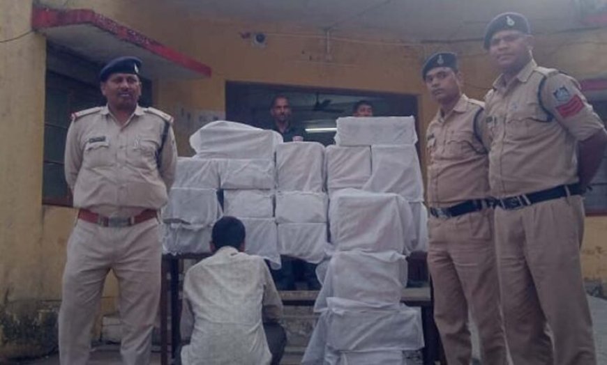 बिना नंबर की बोलेरो में 19 पेटी अंग्रेजी शराब जब्त, सनेह उर्फ शनि सिंह गिरफ्तार—एक आरोपी फरार