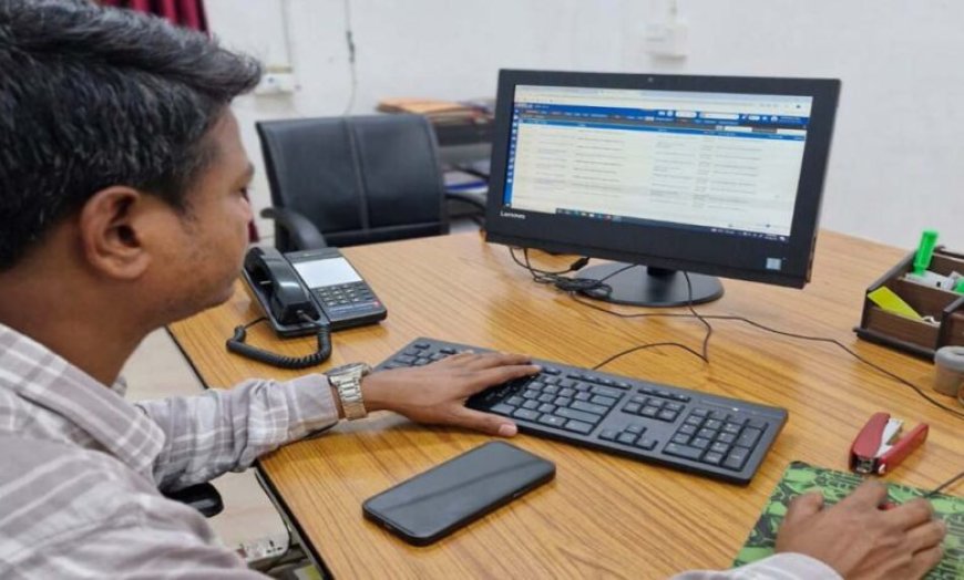 महासमुंद : ई-ऑफिस से फाइल ट्रैकिंग आसान, काम में तेजी और जवाबदेही सुनिश्चित