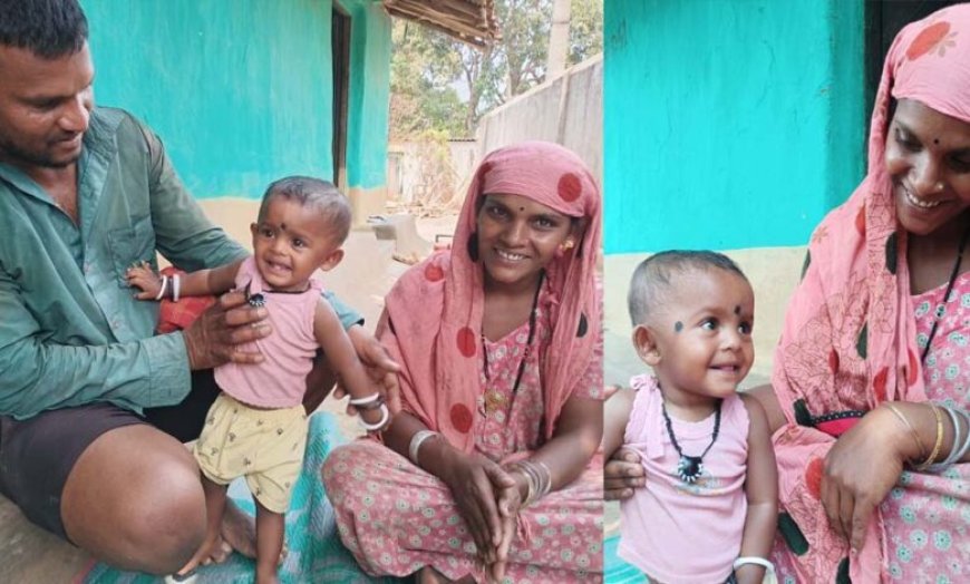 अबूझमाड़ की पारुल को मिली नई ज़िंदगी : प्रोजेक्ट धड़कन बनी नन्ही धड़कनों का सहारा