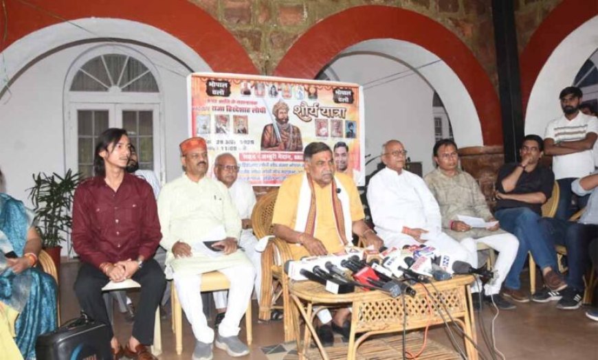 क्रांतिवीर राजाओं और जनजातीय योद्धाओं के स्मरण का महापर्व है शौर्य यात्रा