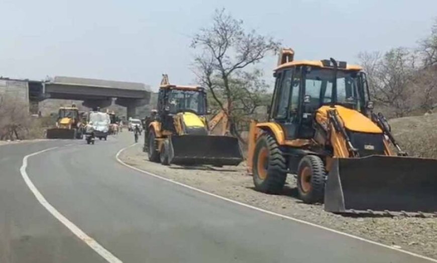 Burhanpur में अतिक्रमण हटाने गई टीम पर पथराव, JCB ऑपरेटर समेत 4 लोग घायल
