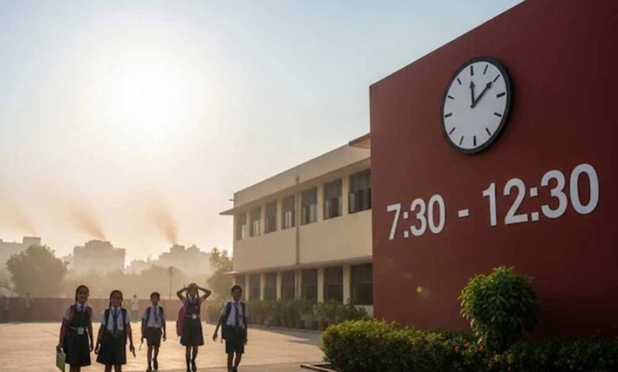 नोएडा में गर्मी का असर, सभी स्कूलों का समय बदला गया