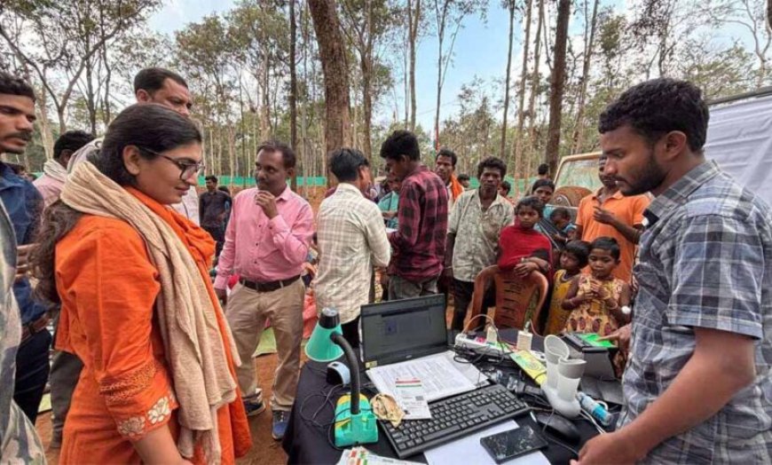 सुशासन एक्सप्रेस नारायणपुर के आखिरी छोर तक शासन पहुंचाती है