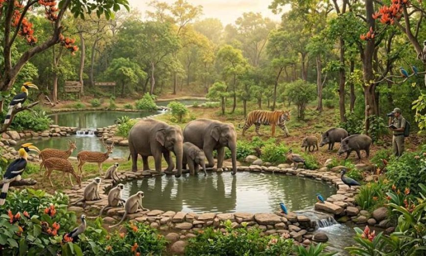 वन्य जीवों के लिए जीवनदायिनी पहल-जंगलों में जल स्त्रोतों का विस्तार