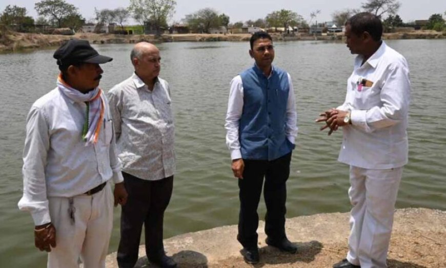 जिला प्रशासन की अनूठी पहल, नहरों के पानी से लबालब हुए 450 तालाब