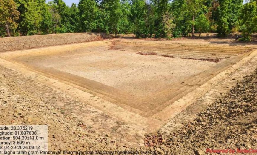 जल गंगा संवर्धन अभियान से शहडोल में पुराने जल स्त्रोतों को मिल रहा पुर्नजीवन