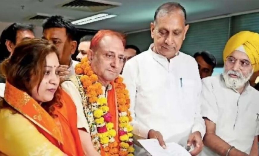 दिल्ली नगर निगम में BJP की धाक, प्रवेश वाही बने मेयर और मोनिका पंत डिप्टी मेयर