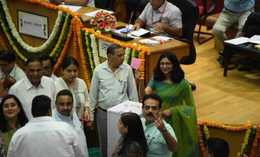 प्रवेश वाही बने दिल्ली नगर निगम के नए महापौर, भाजपा को मिला बहुमत