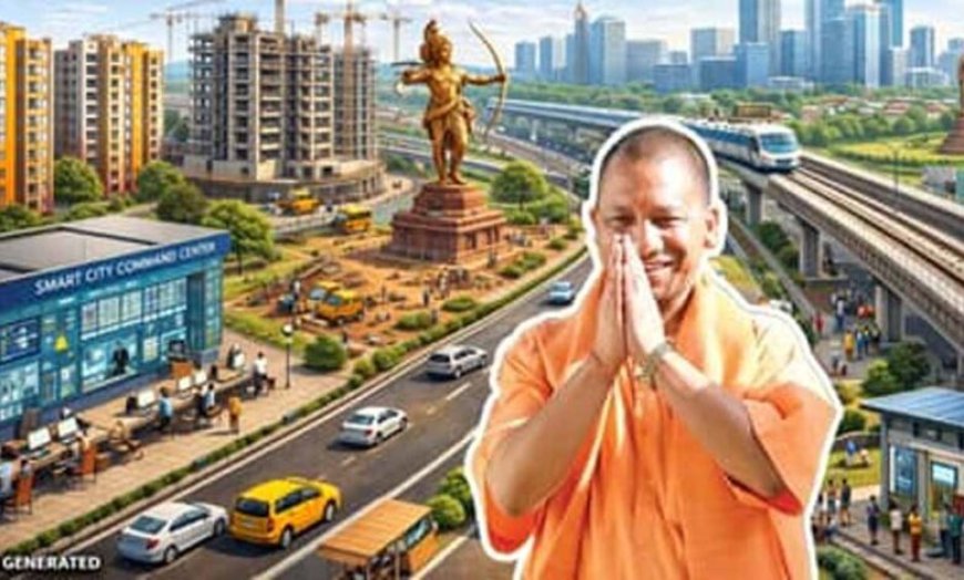 उत्तर प्रदेश में विकास की नई इबारत, इंफ्रास्ट्रक्चर से बदली तस्वीर