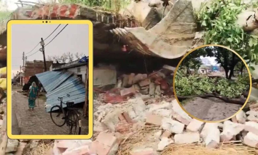 लखनऊ समेत कई जिलों में आंधी-बारिश का कहर: 18 की मौत, बिजली व्यवस्था ठप