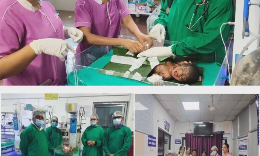 सुदूर बीजापुर में चिकित्सा चमत्कार : अत्यंत दुर्लभ बीमारी से जूझते शिशु को बचाया