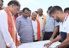 निर्माणाधीन नालंदा परिसर का मुख्यमंत्री  साय ने किया निरीक्षण: गुणवत्तापूर्ण एवं समय-सीमा में कार्य पूर्ण करने के दिए निर्देश