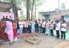 पर्यटन, संस्कृति एवं धर्मस्व मंत्री  राजेश अग्रवाल ने किया शिव मंदिर निर्माण कार्य का भूमिपूजन