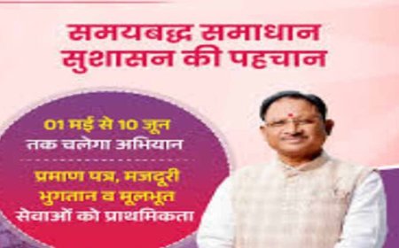 आज से शुरू होगा सुशासन तिहार 2026: 01 मई से 10 जून तक प्रदेश भर में चलेगा अभियान