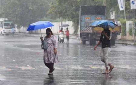 यूपी मौसम अपडेट: बारिश से गिरा तापमान, 4-5 मई को तेज आंधी और बूंदाबांदी के आसार