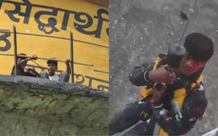 सीएम योगी के निर्देश पर चला रेस्क्यू ऑपरेशन, टंकी हादसे में फंसे बच्चों को बचाया गया