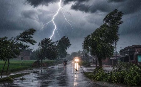 यूपी में 5 दिन तक बारिश, आंधी और बिजली गिरने की चेतावनी जारी