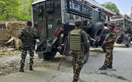 श्रीनगर में बड़ी कार्रवाई: नाका चेकिंग के दौरान 2 संदिग्ध आतंकी गिरफ्तार, हथियार और LeT पोस्टर बरामद
