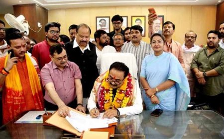 सिंह ने लघु उ‌द्योग निगम के अध्यक्ष का किया पदभार ग्रहण