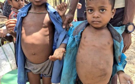 घने जंगलों और नदी-नालों को पार कर स्वास्थ्य दूतों ने बचाई दो मासूमों की जान