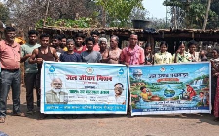 हर घर पहुँचा जीवनदायी जल : चिन्ताटोकामेटा में जल जीवन मिशन बनी बदलाव की मिसाल