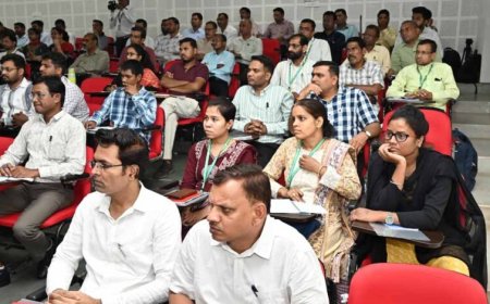 नवा रायपुर स्थित आईआईआईटी में डिजिटल दक्षता एवं एआई एकीकरण पर चरणबद्ध प्रशिक्षण सम्पन्न