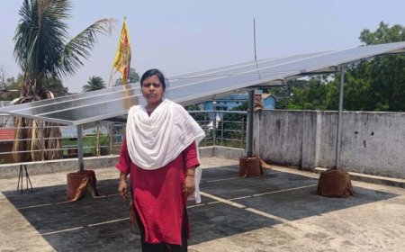 पीएम सूर्य घर योजना -अरूना के घर अब सूरज की रोशनी से रोशन, बिजली बिल की चिंता से मिली मुक्ति