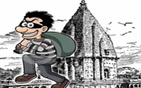 चांदनी चौक मंदिर से चोरी हुई शनिदेव की अष्टधातु मूर्ति बरामद, 4000 रुपये में बेची गई थी