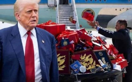 ट्रंप का बड़ा फैसला! चीन से मिले गिफ्ट्स डस्टबिन में फेंके, Air Force One तक नहीं पहुंचा सामान