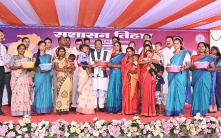 जनता की सेवा ही हमारा कर्तव्य, सुशासन तिहार जनविश्वास का माध्यम : मुख्यमंत्रीविष्णु देव साय