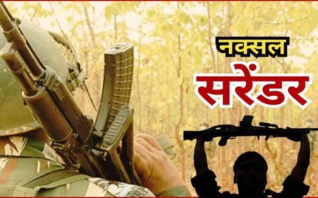 माओवादी संगठन को बड़ा झटका, 20 लाख के इनामी नरहरि और पत्नी ने किया सरेंडर