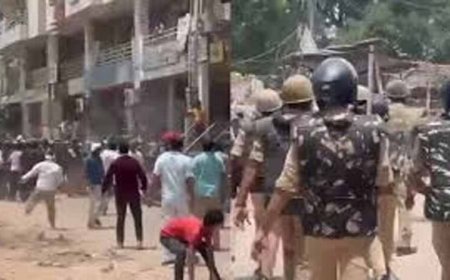 30 साल पुराने चैंबर तोड़े गए, वकीलों का हंगामा और पुलिस लाठीचार्ज