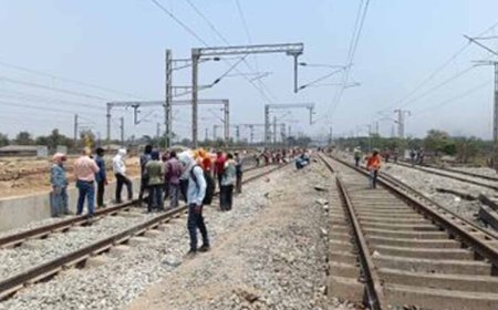 बिलासपुर-झारसुगुड़ा रेल रूट पर चौथी लाइन का काम तेज, कई ट्रेनों का संचालन प्रभावित