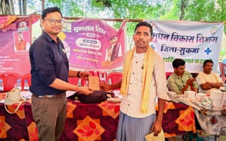 झापरा सुशासन शिविर में मौके पर ही बांटे गए 35 प्रमाण पत्र
