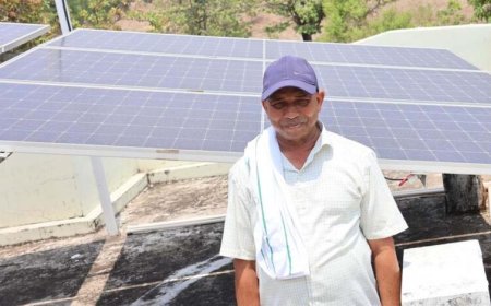 प्रधानमंत्री सूर्य घर मुफ्त योजना बनी सोनसाय बाकड़े के लिए राहत और बचत का माध्यम