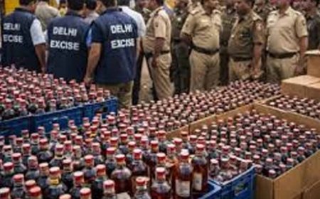 दिल्ली में अवैध शराब के खिलाफ बड़ा अभियान, द्वारका पुलिस ने 3850 क्वार्टर जब्त किए