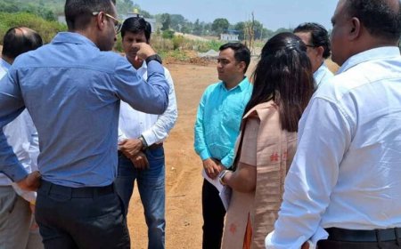केशकाल घाटी फोरलेन बायपास निर्माण में लापरवाही नहीं चलेगी, निरीक्षण के बाद पीडब्ल्यूडी सचिव के सख्त निर्देश