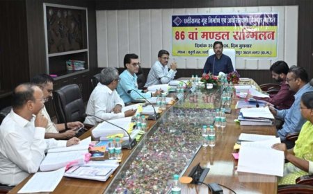 छत्तीसगढ़ गृह निर्माण एवं अधोसंरचना विकास मंडल का 86वाँ मंडल