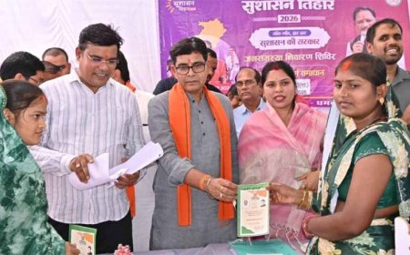 सरकार गांव, गरीब और किसानों के कल्याण के लिए समर्पित-मंत्री  टंक राम वर्मा