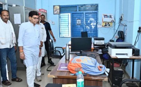 शैक्षणिक और गैर-शैक्षणिक स्टाफ अनिवार्य रूप से निर्धारित समय पर महाविद्यालय में उपस्थित रहें-मंत्री टंक राम वर्मा